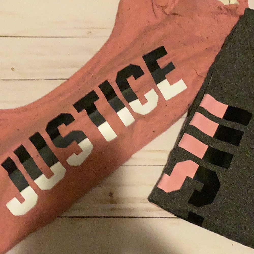 Justice Tee and Leggings Set